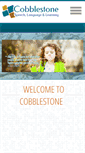 Mobile Screenshot of cobblestonespeech.com